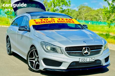 Silver 2016 Mercedes-Benz CLA200 Wagon Shooting Brake