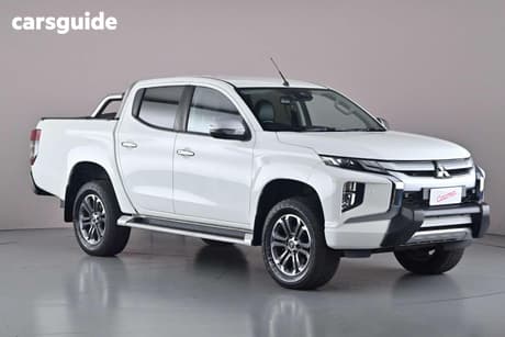 White 2019 Mitsubishi Triton Double Cab Pick Up Gls (4X4) Premium