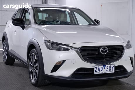 White 2024 Mazda CX-3 Wagon G20 Evolve