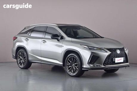 Silver 2021 Lexus RX350 Wagon F Sport