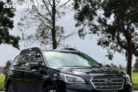 Black 2017 Subaru Outback Wagon 2.5I Premium