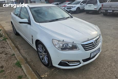 White 2014 Holden Calais Sedan V