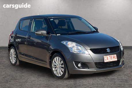 Grey 2012 Suzuki Swift Hatchback Glx