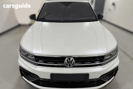White 2018 Volkswagen Tiguan SUV 5N WOLFSBURG EDITION WAGON 5DR DSG 7SP 4MOTION 2.0T [MY19]
