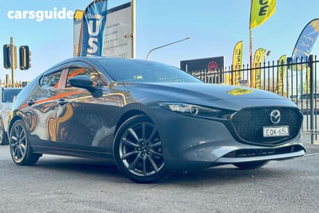 Grey 2021 Mazda 3 Hatchback G20 Evolve