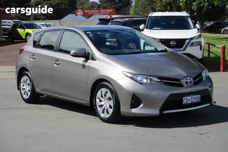 Grey 2015 Toyota Corolla Hatchback Ascent