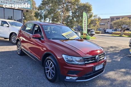 Red 2016 Volkswagen Tiguan Wagon 132 Tsi Comfortline