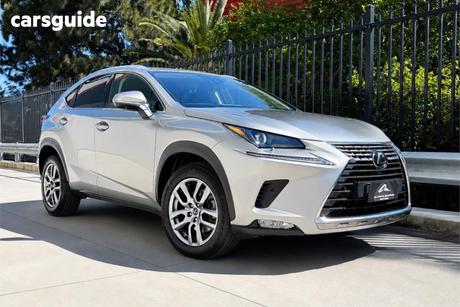 Silver 2020 Lexus NX300 Wagon Luxury (Fwd)