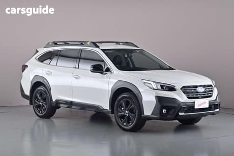 White 2021 Subaru Outback Wagon Awd Sport