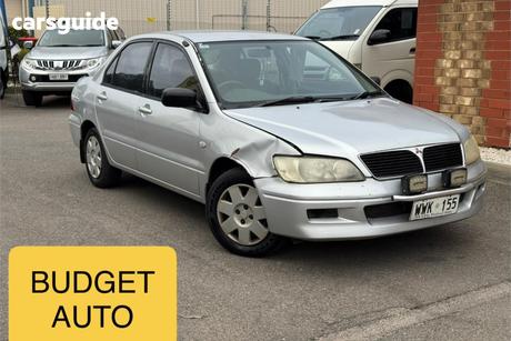 Silver 2003 Mitsubishi Lancer Sedan Es
