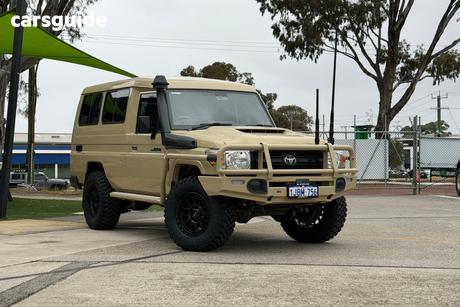 Beige 2022 Toyota Landcruiser Wagon Workmate Troop Carrier