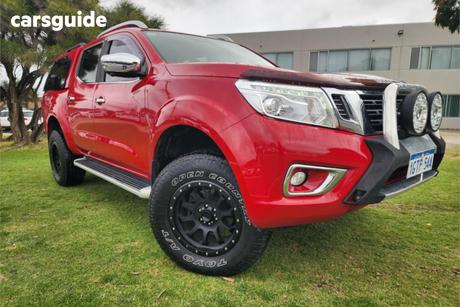 Red 2019 Nissan Navara Dual Cab Pick-up St-X (4X4) (Sunroof)