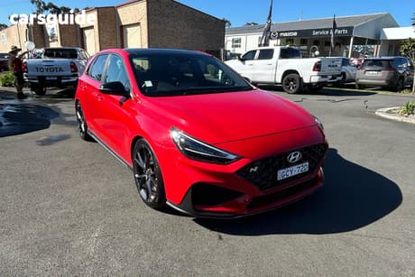 Red 2022 Hyundai I30 Hatchback N Premium