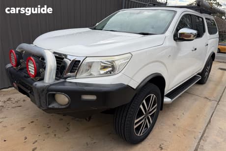 White 2019 Nissan Navara Dual Cab Pick-up Rx (4X4)