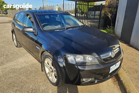 Black 2008 Holden Commodore Sportswagon Berlina