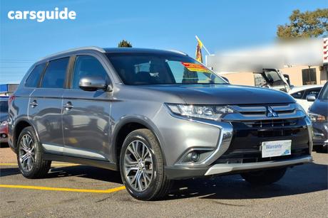 Grey 2016 Mitsubishi Outlander Wagon Ls Safety Pack (4X2)