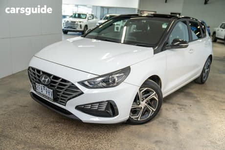 White 2020 Hyundai I30 Hatchback Active