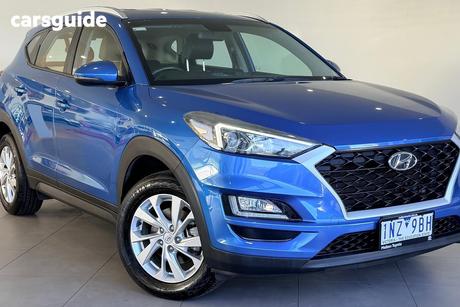 Blue 2018 Hyundai Tucson Wagon Active X (Fwd)