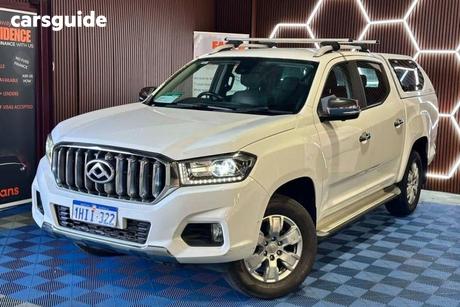White 2021 LDV T60 Double Cab Utility Luxe (4X4)