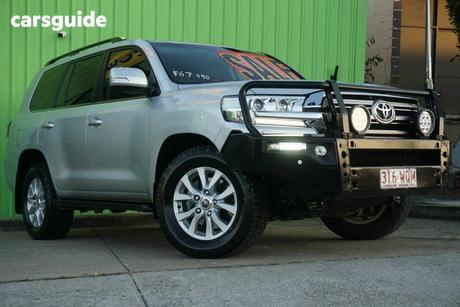 Silver 2016 Toyota Landcruiser Wagon Vx (4X4)