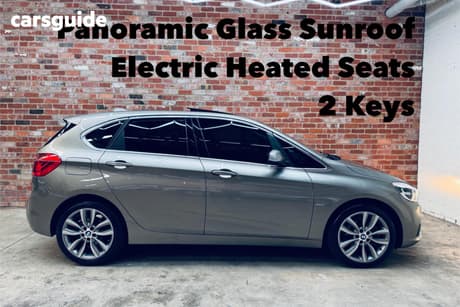 Gold 2017 BMW 218I Wagon Active Tourer Luxury Line