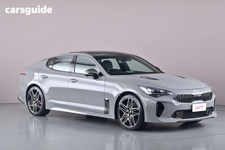 Grey 2022 Kia Stinger Sedan Gt (Black Leather)