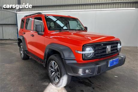 Orange 2023 GWM Tank 300 Wagon Ultra Petrol