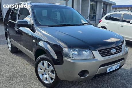 Black 2008 Ford Territory Wagon Ts (Rwd)