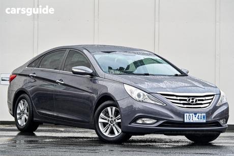 Grey 2012 Hyundai I45 Sedan Active