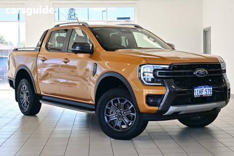Yellow 2024 Ford Ranger Double Cab Pick Up Wildtrak 2.0 (4X4)
