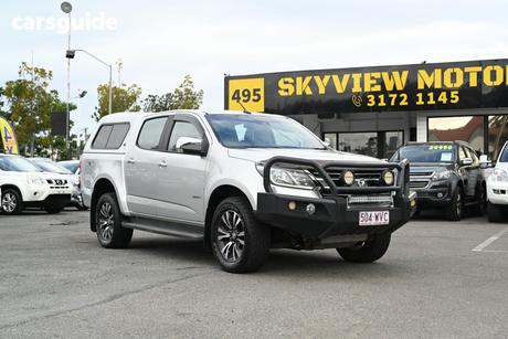 Silver 2016 Holden Colorado Crew Cab Pickup Ltz (4X4)