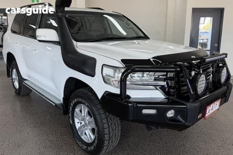 White 2018 Toyota Landcruiser Wagon Gxl (4X4)