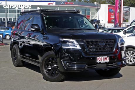 Black 2023 Nissan Patrol Wagon Ti-L (4X4)