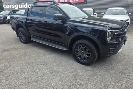 Black 2024 Ford Ranger Double Cab Pick Up Wildtrak 2.0 (4X4)