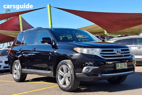 Black 2011 Toyota Kluger Wagon Kx-S (4X4)