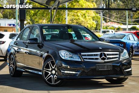 Black 2013 Mercedes-Benz C250 Sedan Cdi Avantgarde Be