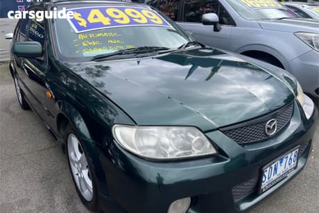 Green 2002 Mazda 323 Hatchback Astina Sp20