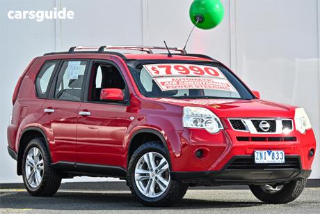 Red 2011 Nissan X-Trail Wagon St (4X4)
