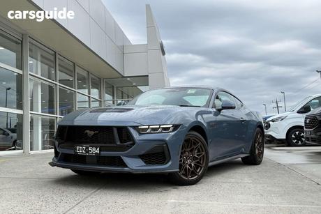 Blue 2025 Ford Mustang Fastback Gt 5.0 V8