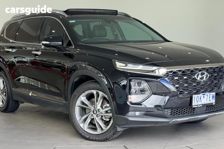 Black 2018 Hyundai Santa FE Wagon Highlander Crdi (4X4)