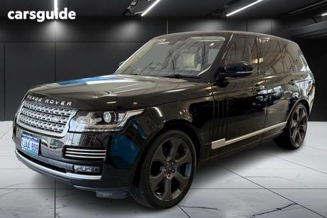 Black 2016 Land Rover Range Rover SUV V8SC AUTOBIOGRAPHY 4X4