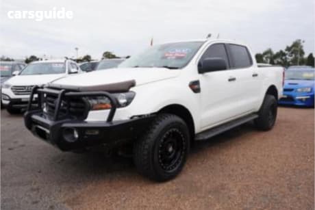 White 2020 Ford Ranger Double Cab Chassis Xl 2.2 (4X4)