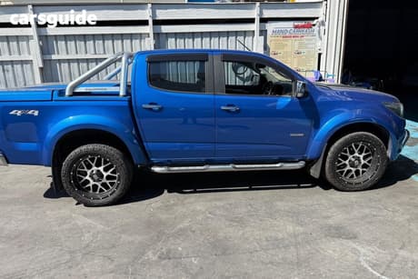 Blue 2017 Holden Colorado Crew Cab Pickup Ltz (4X4)