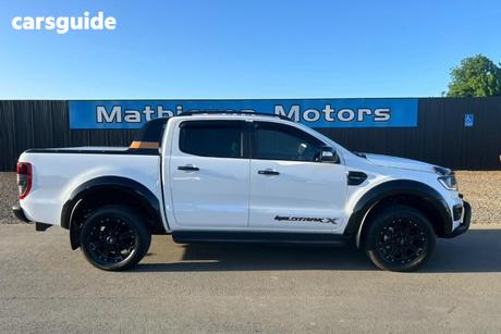 White 2021 Ford Ranger Double Cab Pick Up Wildtrak 3.2 (4X4)