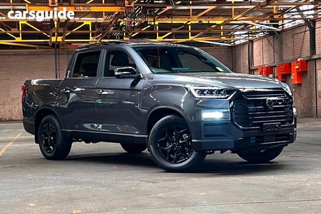 Grey 2026 KGM Musso Crew Cab Pickup Ultimate