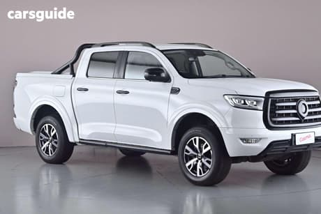 White 2021 GWM UTE Dual Cab Utility Cannon-L (4X4)