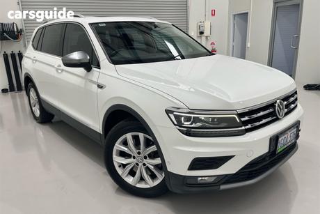 White 2018 Volkswagen Tiguan Wagon Allspace 162 Tsi Highline