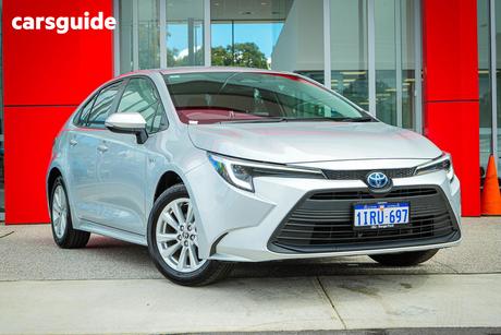 Silver 2025 Toyota Corolla Hatchback Sx Hybrid