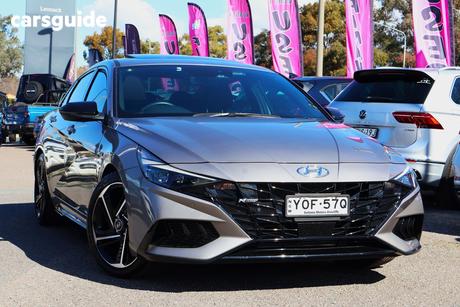Grey 2023 Hyundai I30 Sedan N Line Premium