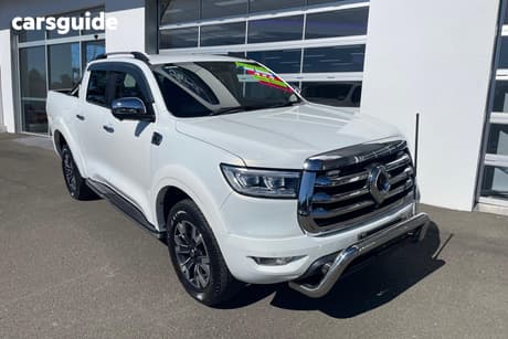 White 2022 GWM UTE Dual Cab Utility Cannon-L (4X4)